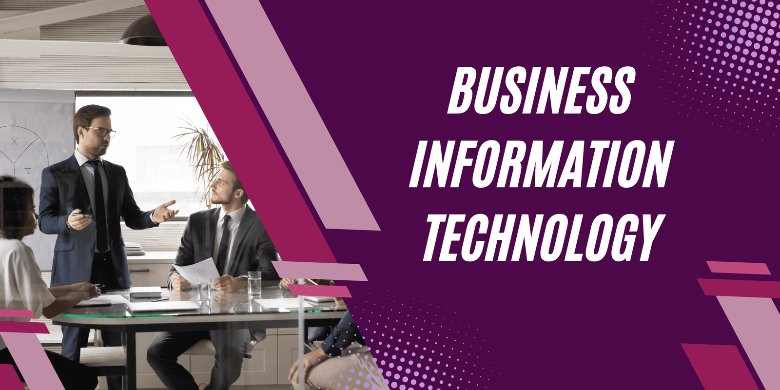 The use of technology to grow a business is called business information technology. It involves communication, software development, computer applications, and more.